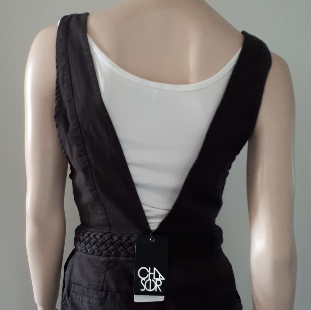Chaser | Deep V-Neck Jumpsuit - Picture 10 of 16